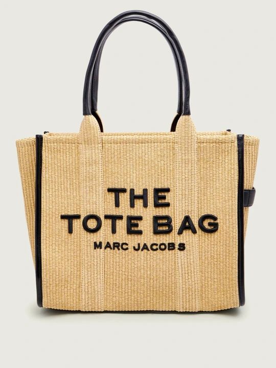 Zdjęcie produktu Marc Jacobs Shopperka THE LARGE TOTE | z dodatkiem skóry beżowy