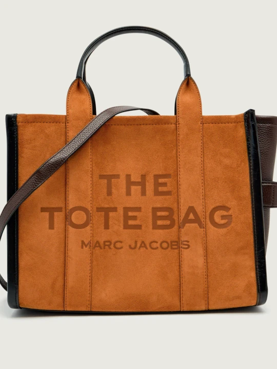Zdjęcie produktu Marc Jacobs Shopperka The Suede Medium Tote Bag | zamsz camel