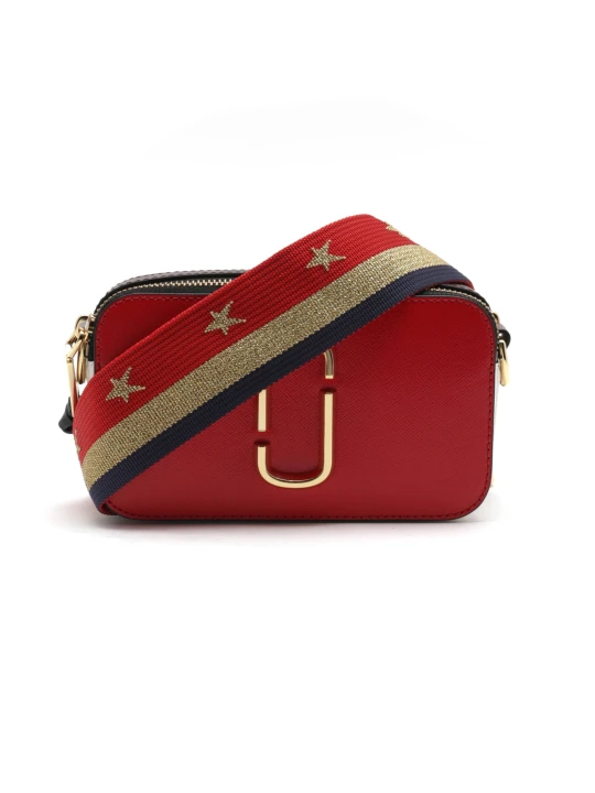 Zdjęcie produktu Marc Jacobs Skórzana listonoszka czerwony
