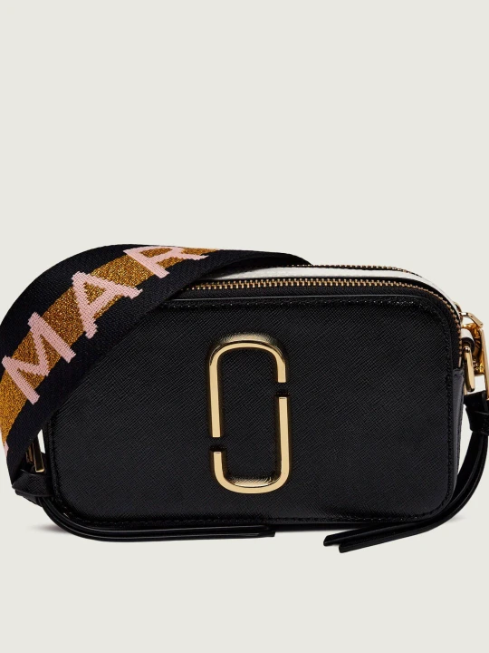 Zdjęcie produktu Marc Jacobs Skórzana listonoszka SNAPSHOT czarny