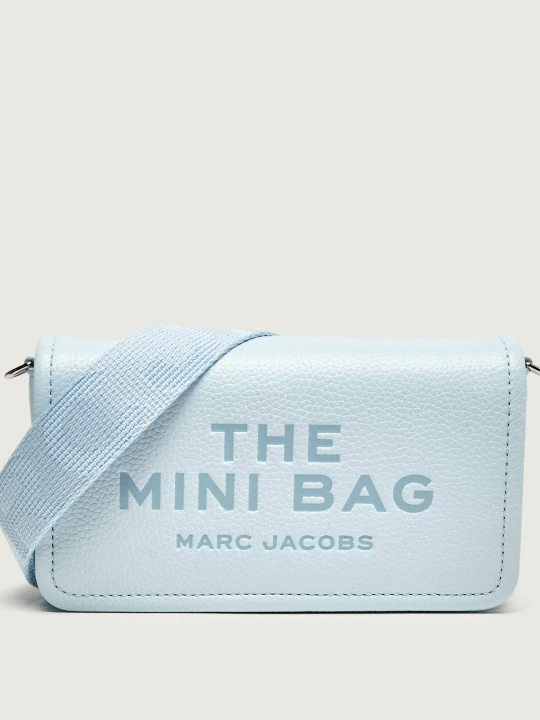 Zdjęcie produktu Marc Jacobs Skórzana listonoszka The Mini Bag błękitny