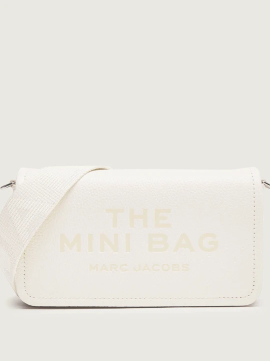 Zdjęcie produktu Marc Jacobs Skórzana listonoszka The Mini Bag ecru