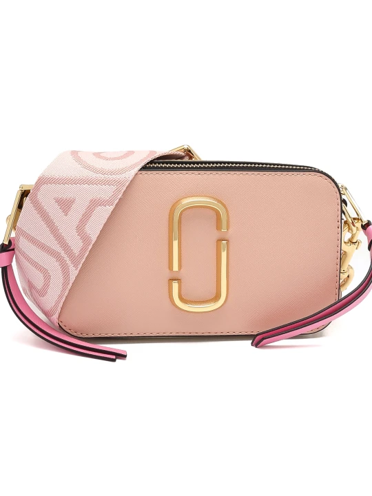 Zdjęcie produktu Marc Jacobs Skórzana listonoszka THE SNAPSHOT pudrowy róż