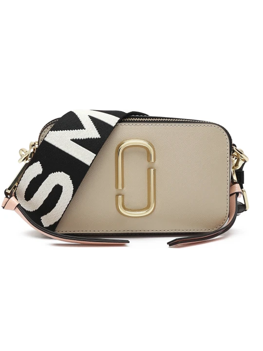 Zdjęcie produktu Marc Jacobs Skórzana listonoszka THE SNAPSHOT beżowy