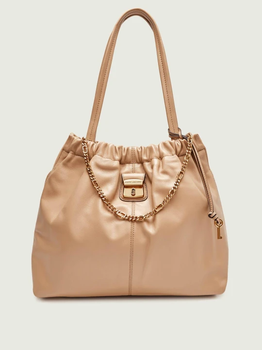 Zdjęcie produktu Marc Jacobs Skórzana shopperka CRISTINA beżowy