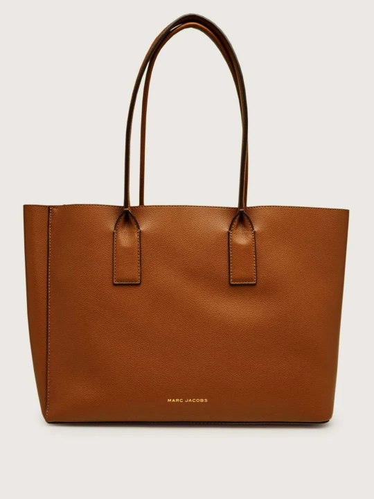 Zdjęcie produktu Marc Jacobs Skórzana shopperka Pop J Marc Work Tote brązowy
