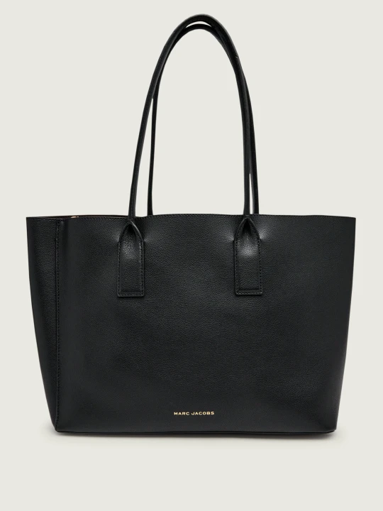 Zdjęcie produktu Marc Jacobs Skórzana shopperka Pop J Marc Work Tote czarny