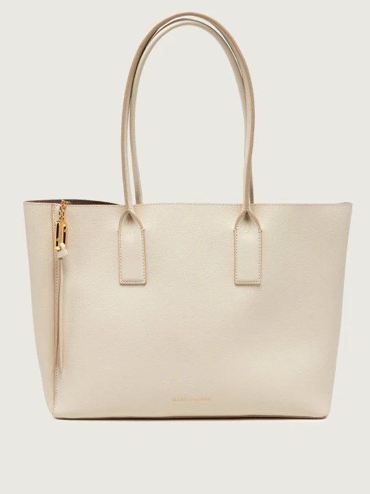 Zdjęcie produktu Marc Jacobs Skórzana shopperka Pop J Marc Work Tote ecru