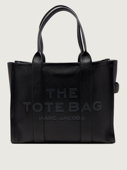 Zdjęcie produktu Marc Jacobs Skórzana shopperka THE LARGE TOTE czarny