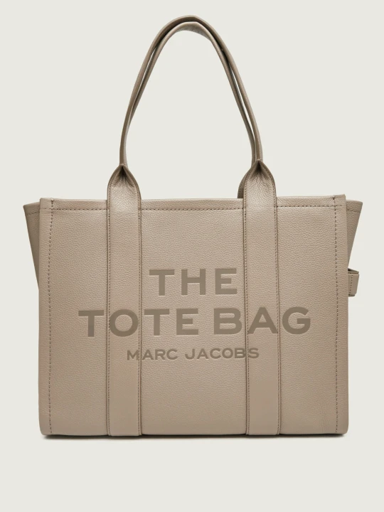 Zdjęcie produktu Marc Jacobs Skórzana shopperka The Large Tote szary