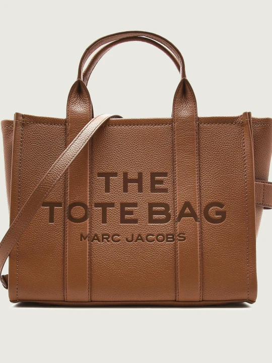 Zdjęcie produktu Marc Jacobs Skórzana shopperka THE LEATHER MEDIUM TOTE brązowy