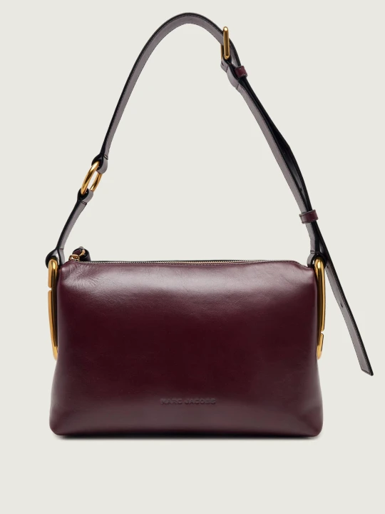 Zdjęcie produktu Marc Jacobs Skórzana torebka na ramię Scene Medium bordowy