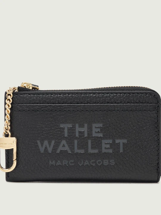 Zdjęcie produktu Marc Jacobs Skórzane etui na karty The Leather czarny