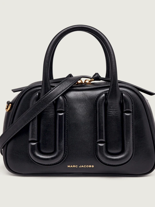 Zdjęcie produktu Marc Jacobs Skórzany kuferek Babe Top Handle czarny
