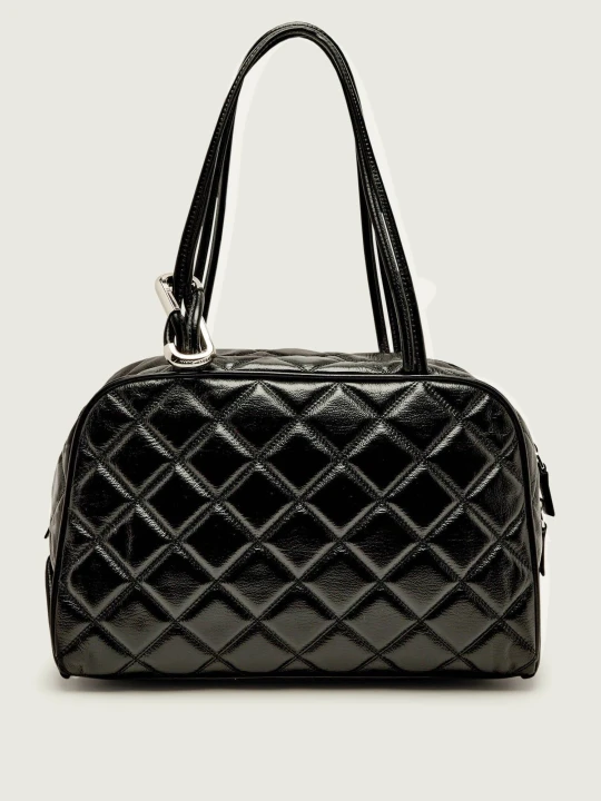 Zdjęcie produktu Marc Jacobs Skórzany kuferek DUAL czarny