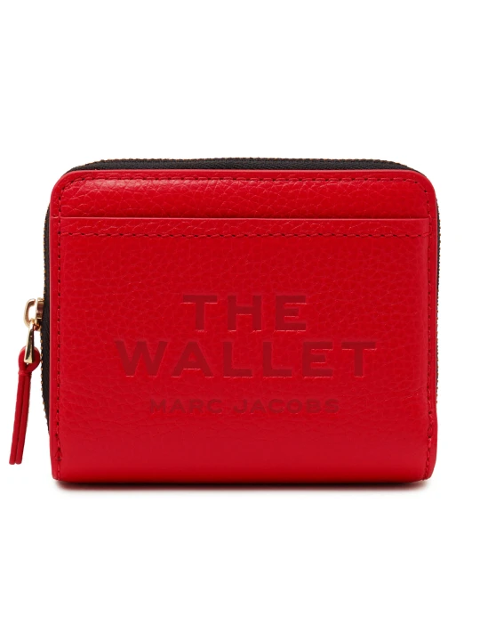 Zdjęcie produktu Marc Jacobs Skórzany portfel czerwony
