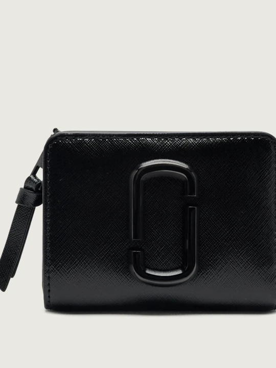 Zdjęcie produktu Marc Jacobs Skórzany portfel The Snapshot DTM Mini czarny
