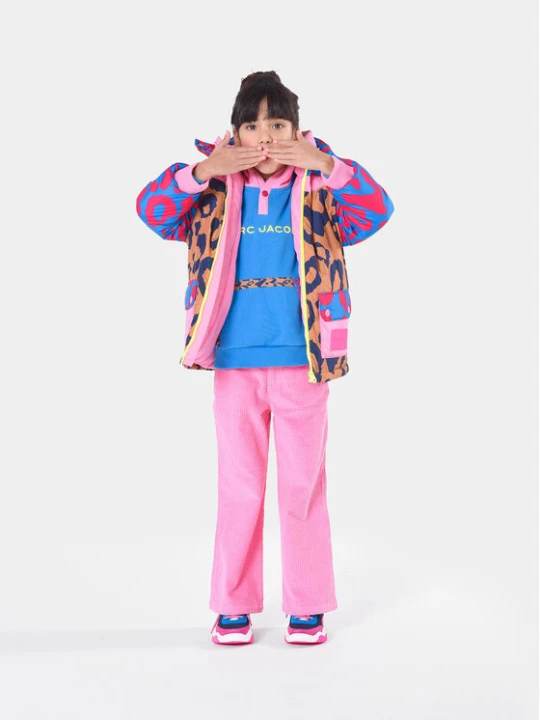 Zdjęcie produktu Marc Jacobs Spodnie materiałowe W14333 Różowy Flare Fit