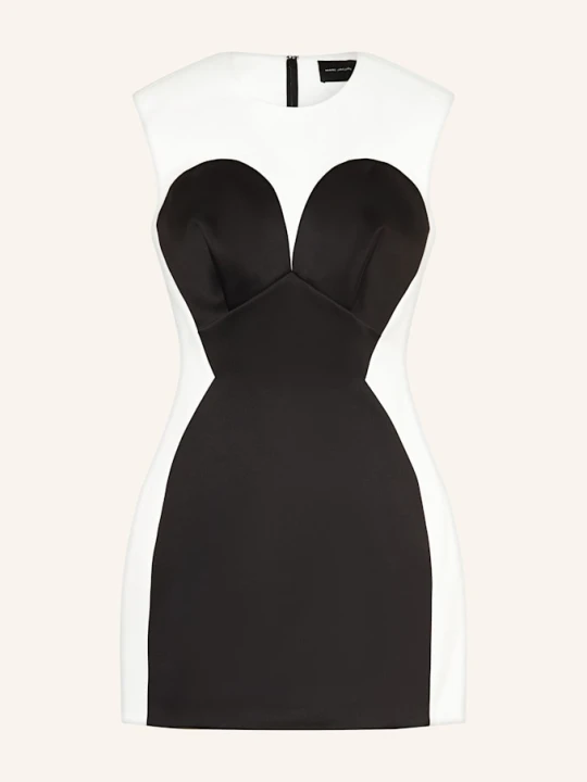 Zdjęcie produktu Marc Jacobs Sukienka Satynowa Seamed Up Satin schwarz