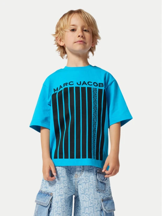 Zdjęcie produktu Marc Jacobs T-Shirt W60451 D Turkusowy Relaxed Fit