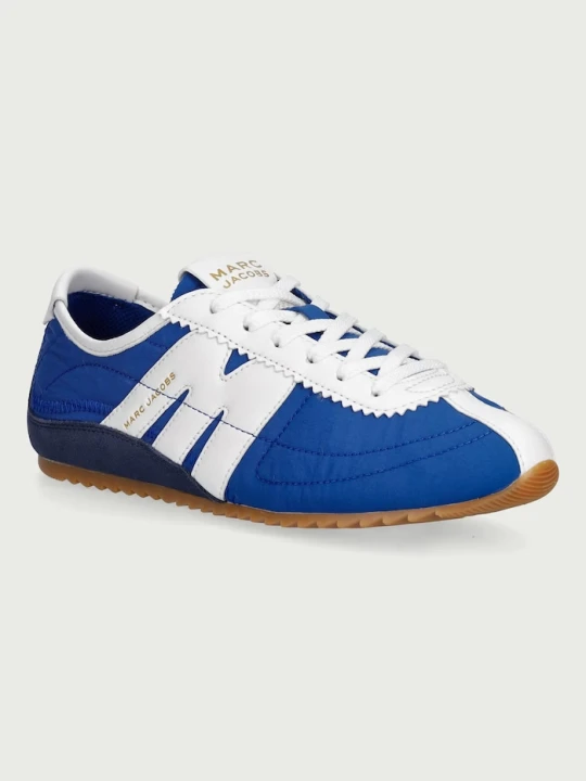 Zdjęcie produktu MARC JACOBS THE 400 BLEECKER RUNNER sneakersy damskie skórzane niebieski