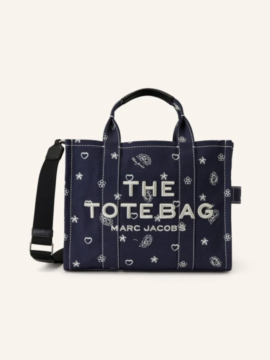 Zdjęcie produktu Marc Jacobs Torba Na Zakupy The Bandana Canvas Medium Tote Bag blau