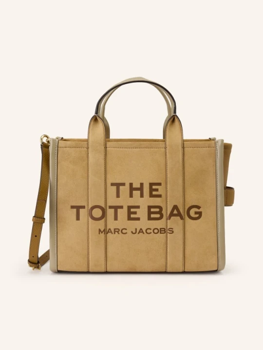 Zdjęcie produktu Marc Jacobs Torba Shopper The Suede Medium Tote Bag beige