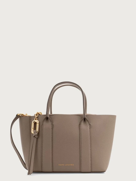 Zdjęcie produktu MARC JACOBS torebka crossbody damska skórzana SCENE SMALL WORK TOTE beżowy