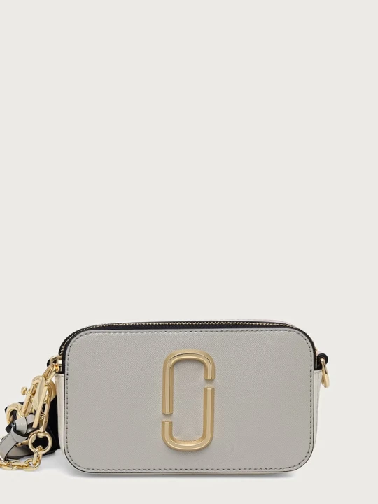 Zdjęcie produktu MARC JACOBS torebka crossbody damska skórzana THE SNAPSHOT beżowy