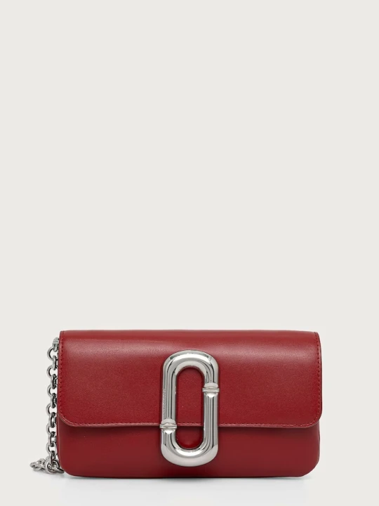 Zdjęcie produktu MARC JACOBS torebka damska skórzana SCENE czerwony