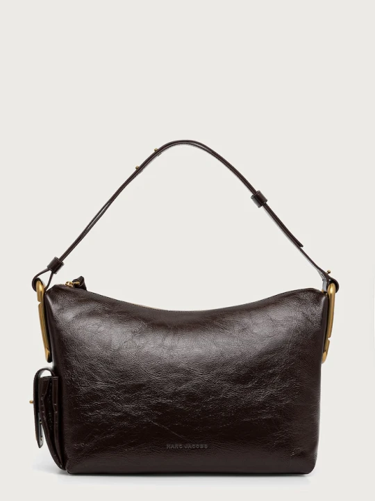 Zdjęcie produktu MARC JACOBS torebka damska skórzana SCENE LARGE SHOULDER brązowy