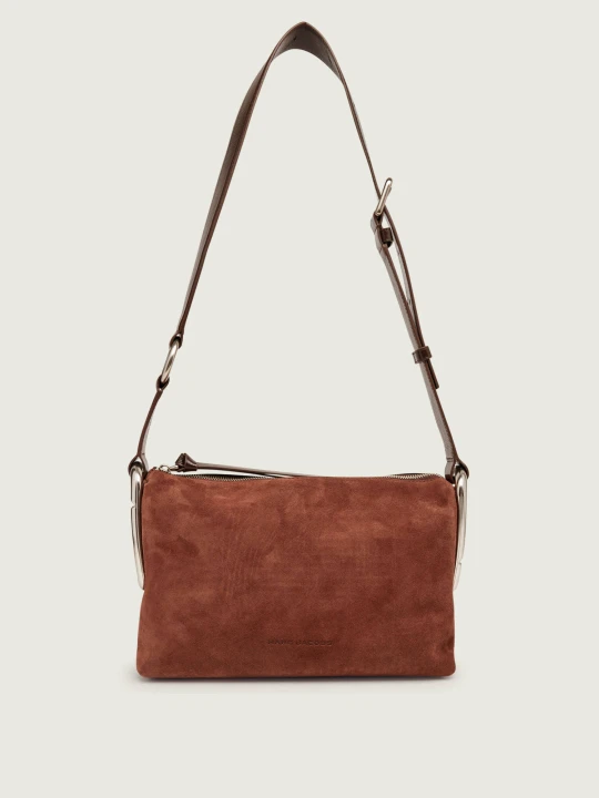 Zdjęcie produktu Marc Jacobs Torebka na ramię Medium Shoulder Bag | zamsz brązowy