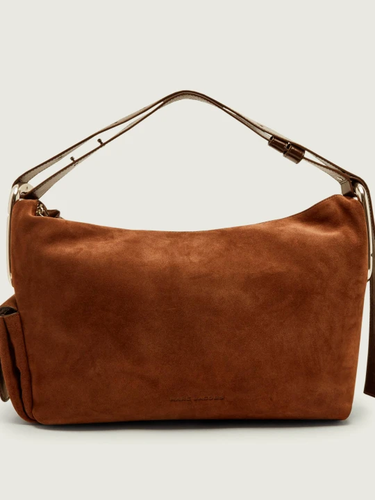 Zdjęcie produktu Marc Jacobs Torebka na ramię The Large Shoulder Bag | zamsz brązowy