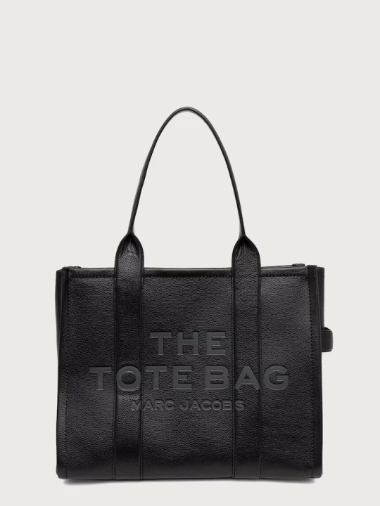 Zdjęcie produktu MARC JACOBS torebka shopper damska skórzana THE LARGE TOTE czarny