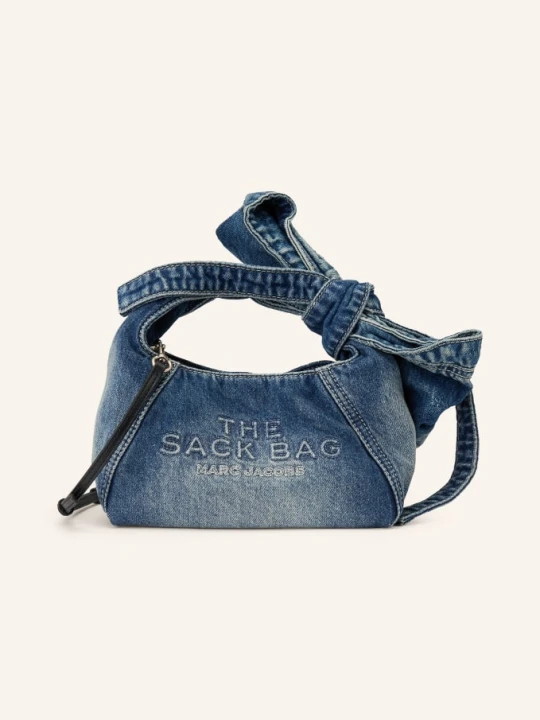 Zdjęcie produktu Marc Jacobs Torebka The Bow Denim Mini Sack Bag Z Woreczkiem blau NIEBIESKI