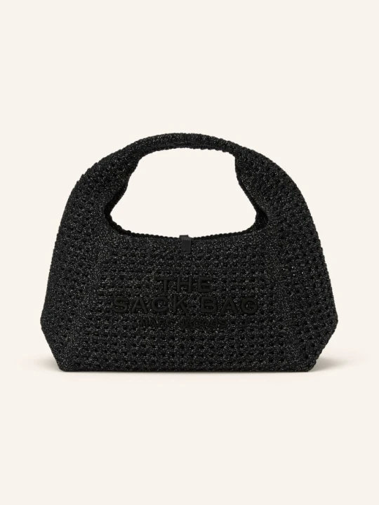 Zdjęcie produktu Marc Jacobs Torebka The Crochet Mini Sack Bag Z Torebką Typu Pouch schwarz