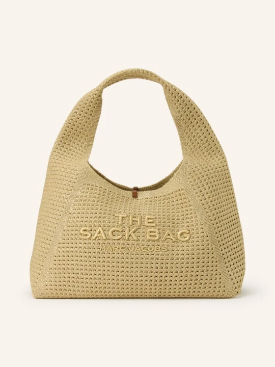 Zdjęcie produktu Marc Jacobs Torebka Typu Worek The Crochet Sack Bag beige