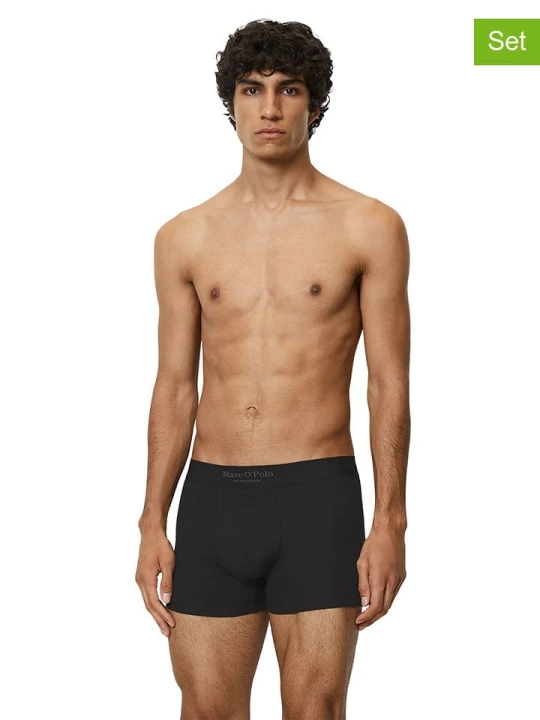 Zdjęcie produktu Marc O´Polo Bodywear Bokserki (2 pary) w kolorze czarnym rozmiar: M Marc O'Polo