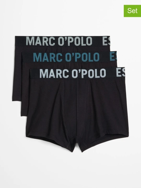 Zdjęcie produktu Marc O´Polo Bodywear Bokserki (3 pary) w kolorze czarnym rozmiar: XXL Marc O'Polo