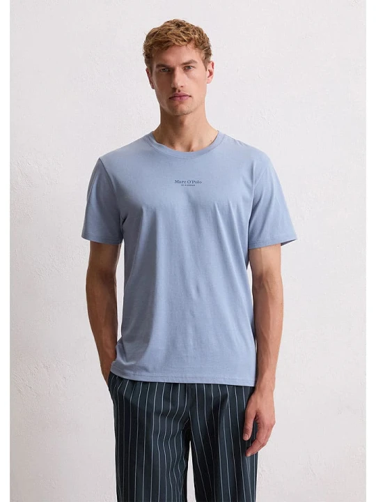 Zdjęcie produktu Marc O´Polo Bodywear Koszulka piżamowa w kolorze błękitnym rozmiar: XL Marc O'Polo