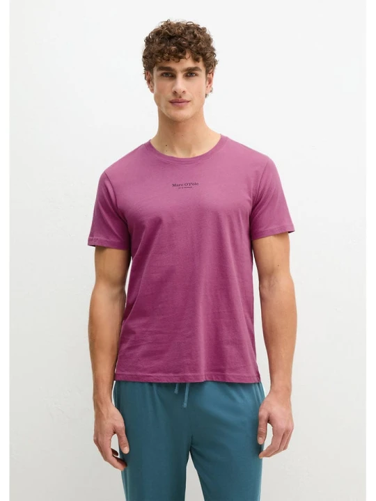 Zdjęcie produktu Marc O´Polo Bodywear Koszulka piżamowa w kolorze jagodowym rozmiar: L Marc O'Polo