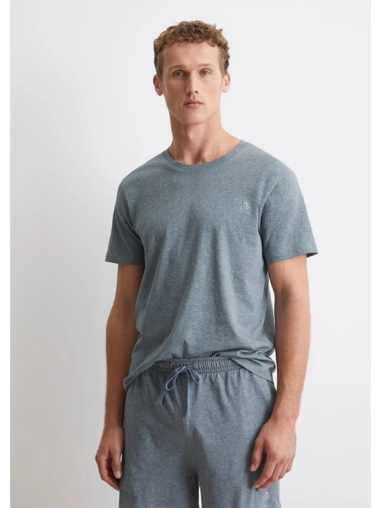Zdjęcie produktu Marc O´Polo Bodywear Koszulka piżamowa w kolorze niebieskim rozmiar: M Marc O'Polo