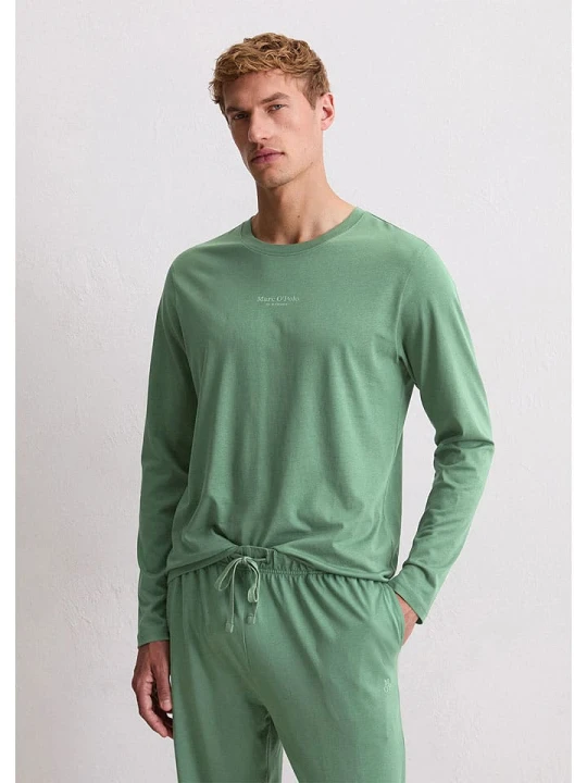 Zdjęcie produktu Marc O´Polo Bodywear Koszulka piżamowa w kolorze zielonym rozmiar: XL Marc O'Polo