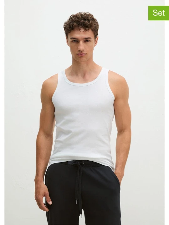 Zdjęcie produktu Marc O´Polo Bodywear Podkoszulki (2 szt.) w kolorze białym rozmiar: XXL Marc O'Polo