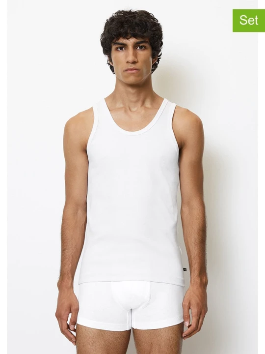 Zdjęcie produktu Marc O´Polo Bodywear Podkoszulki (2 szt.) w kolorze białym rozmiar: XXL Marc O'Polo