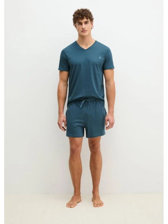 Zdjęcie produktu Marc O´Polo Bodywear Szorty dresowe w kolorze niebieskim rozmiar: L Marc O'Polo