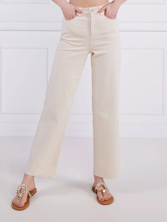 Zdjęcie produktu Marc O' Polo Jeansy | Boyfriend fit | high waist beżowy