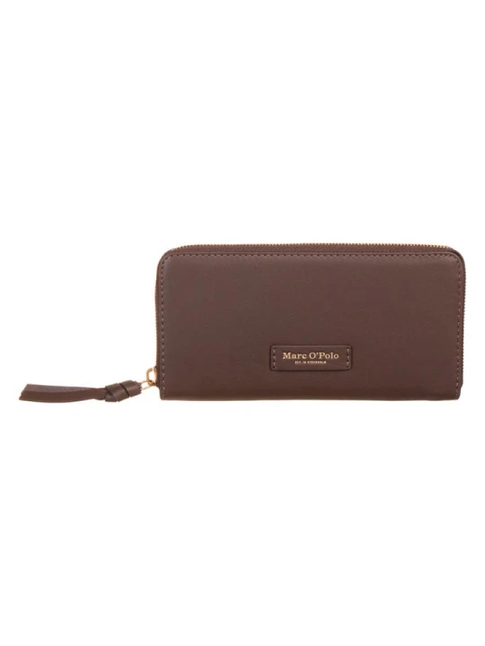 Zdjęcie produktu Marc O´Polo Portfel w kolorze ciemnobrązowym - 20 x 10 x 3 cm rozmiar: onesize Marc O'Polo
