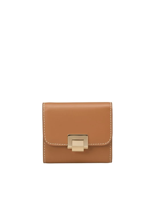 Zdjęcie produktu Marc O´Polo Skórzany portfel w kolorze jasnobrązowym - 10, 5 x 9 x 3 cm rozmiar: onesize Marc O'Polo