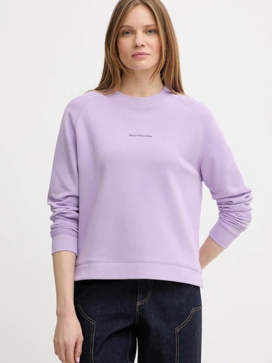 Zdjęcie produktu Marc O'Polo bluza bawełniana fioletowy